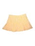 Forever 21 Checkered-gingham Yellow Skort Size L - photo 2