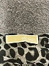 MICHAEL Michael Kors 100% Polyester Animal Print Black Long Sleeve Blouse Size XL - photo 7
