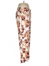 Peruvian Connection 100% Viscose Floral Ivory Casual Pants Size 6 - photo 4