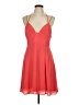 Express 100% Polyester Orange Cocktail Dress Size 12 - photo 1
