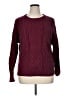 Gap 100% Cotton Burgundy Pullover Sweater Size XL - photo 1