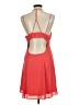 Express 100% Polyester Orange Cocktail Dress Size 12 - photo 2
