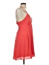 Express 100% Polyester Orange Cocktail Dress Size 12 - photo 4