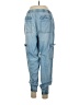 Rewash Blue Cargo Pants Size L - photo 2