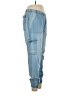 Rewash Blue Cargo Pants Size L - photo 4