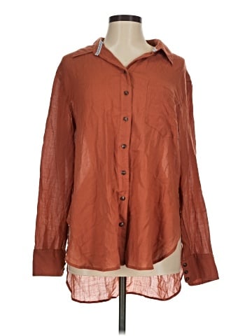 Free People Long Sleeve Blouse (view 1)
