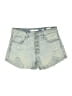 Eunina Blue Denim Shorts Size M - photo 1