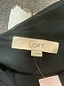 Ann Taylor LOFT 100% Polyester Black Sleeveless Blouse Size L - photo 7