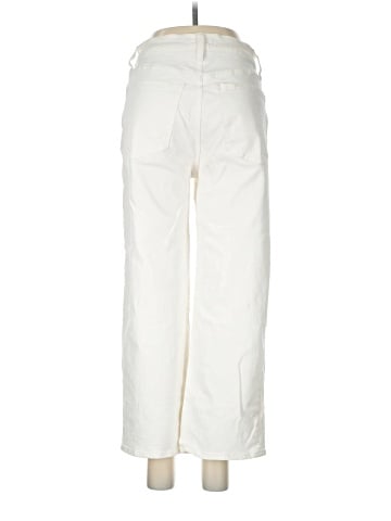 Madewell The Petite Perfect Vintage Wide-Leg Crop Jean in Tile White (view 2)