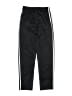 Adidas 100% Polyester Black Track Pants Size 10 - 12 - photo 2