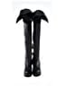 Dior 100% Leather Black Boots Size EU 39 - photo 2