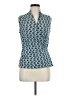 Tahari Teal Sleeveless Blouse Size M - photo 1