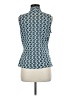 Tahari Teal Sleeveless Blouse Size M - photo 2