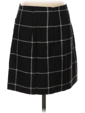 Madewell Museum Patch-Pocket Mini Skirt in Windowpane (view 2)