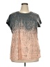 Unbranded Metallic Silver Short Sleeve T-Shirt Size XXL - photo 1