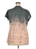 Unbranded Metallic Silver Short Sleeve T-Shirt Size XXL - photo 2
