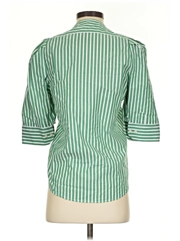 Kmj Jeans 3/4 Sleeve Button-Down Shirt (view 2)