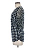 DKNY Blue 3/4 Sleeve Blouse Size M - photo 5