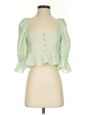 Zara 3/4 Sleeve Blouse (view 1)