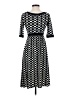 Max Studio Polka Dots Black Casual Dress Size XS - photo 2