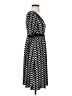 Max Studio Polka Dots Black Casual Dress Size XS - photo 4