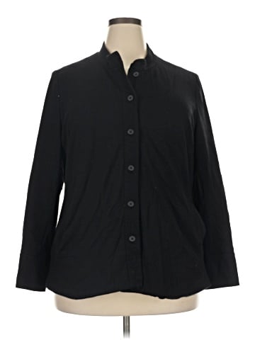 Coldwater Creek Long Sleeve Button-Down Shirt (view 1)