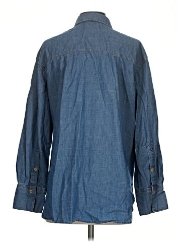 MNG Long Sleeve Button-Down Shirt (view 2)