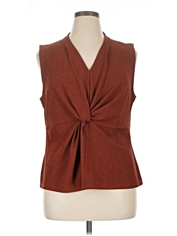 Donna Karan New York Sleeveless Blouse (view 1)