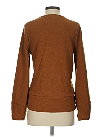 Madewell Pieced-Sleeve Cardigan (view 2)