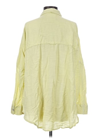 American Eagle Outfitters Long Sleeve Button-Down Shirt (view 2)