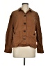 Talbots 100% Tencel Solid Brown Jacket Size Lg Petite - photo 1