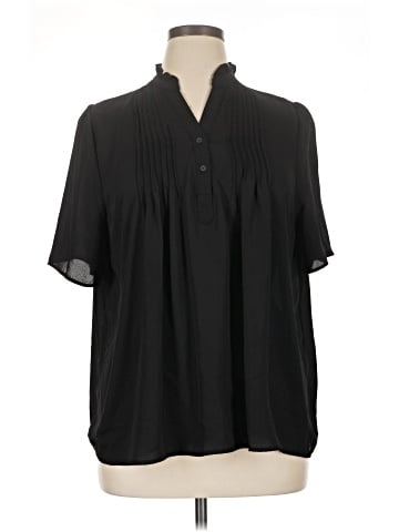 T Tahari Short Sleeve Blouse (view 1)