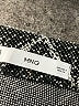 MNG Argyle Black Formal Skirt Size S - photo 4