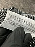 MNG Argyle Black Formal Skirt Size S - photo 5