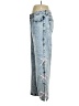 rise 100% Cotton Stars Blue Jeans Size 11 - photo 5