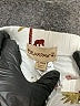 Bearpaw Print Ivory Shorts Size 6-9 mo - photo 3