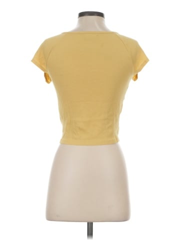 Madewell Brightside Rib Square-Neck Tee (view 2)