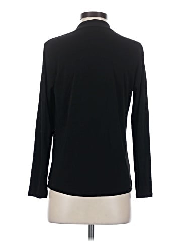 Eileen Fisher Long Sleeve Silk Top (view 2)