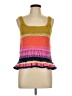 Entro Yellow Sleeveless Top Size L - photo 1
