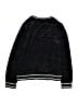 Rockets of Awesome Metallic Black Pullover Sweater Size 14 - photo 2