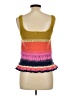 Entro Yellow Sleeveless Top Size L - photo 2