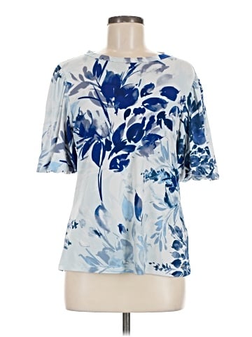 Calvin Klein Short Sleeve Blouse (view 1)