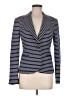 Lilly Pulitzer 100% Cotton Stripes Blue Blazer Size M - photo 1