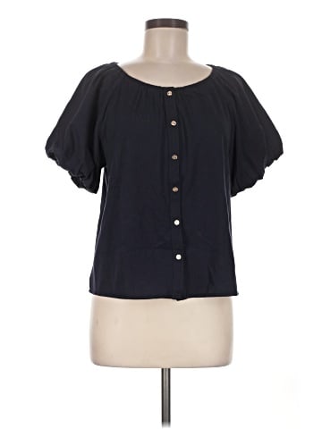 Ann Taylor Short Sleeve Blouse (view 1)