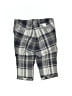 Janie and Jack 100% Cotton Plaid Gray Khakis Size 0-3 mo - photo 2