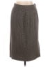 Unbranded Houndstooth Gray Tan Formal Skirt Size 14 - photo 1