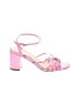J.Crew Pink Sandals Size 9 1/2 - photo 1