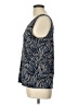 Anne Klein Floral Tropical White Blue Sleeveless Blouse Size L (estimated) - photo 5