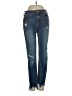 Zara Hearts Blue Jeans Size 2 - photo 1
