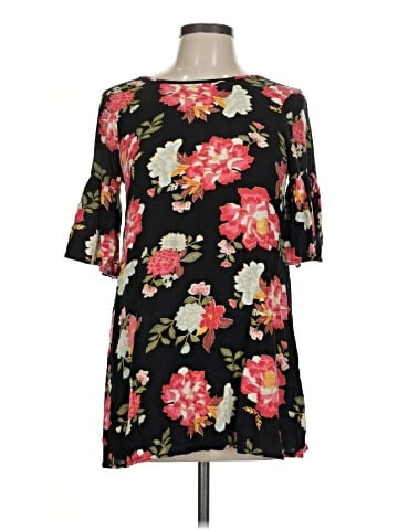 Billabong 3/4 Sleeve Blouse (view 1)